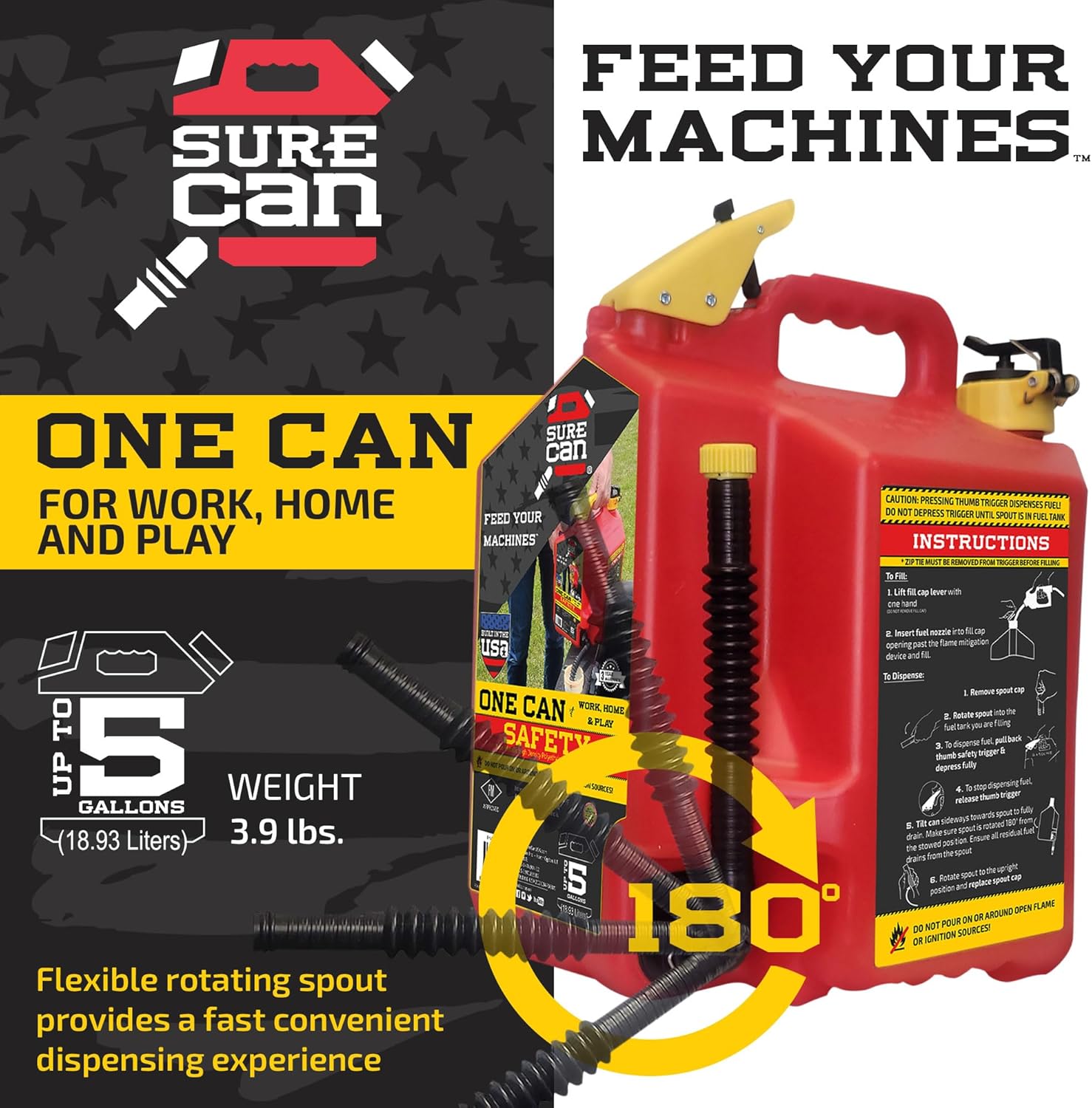 5 Gallon Safety Storage Can Y3089