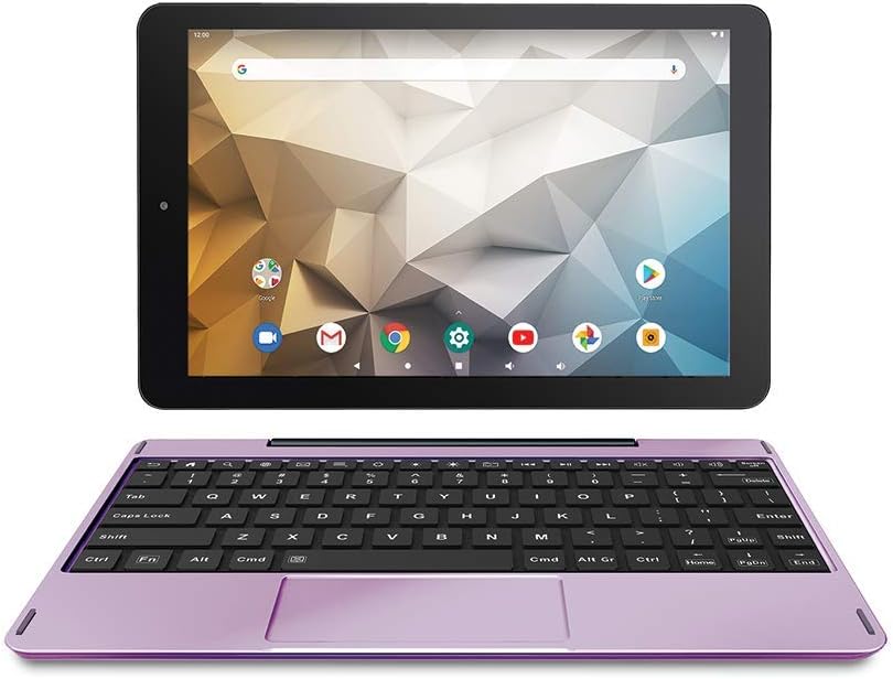 Lavender 10 Tablet with Detachable Keyboard Q16083