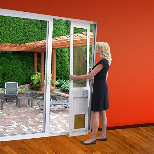 Large Electronic Dog Door for Patio Doors Z848