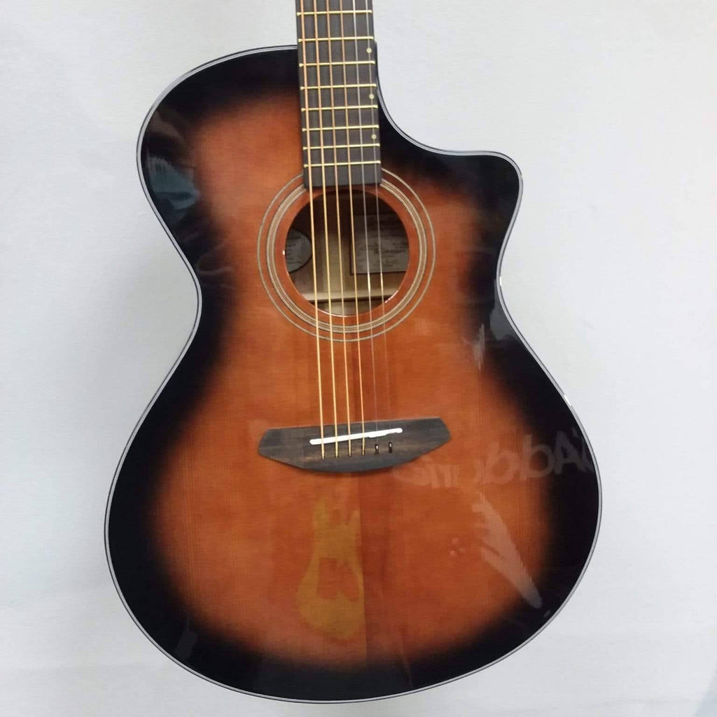 Bourbon Burst Acoustic Electric Guitar P66996