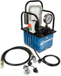 Electric Hydraulic Pump Power Pack Unit 2 Stage Single Acting 110v 10k psi 488 Cubic in Capacity E112