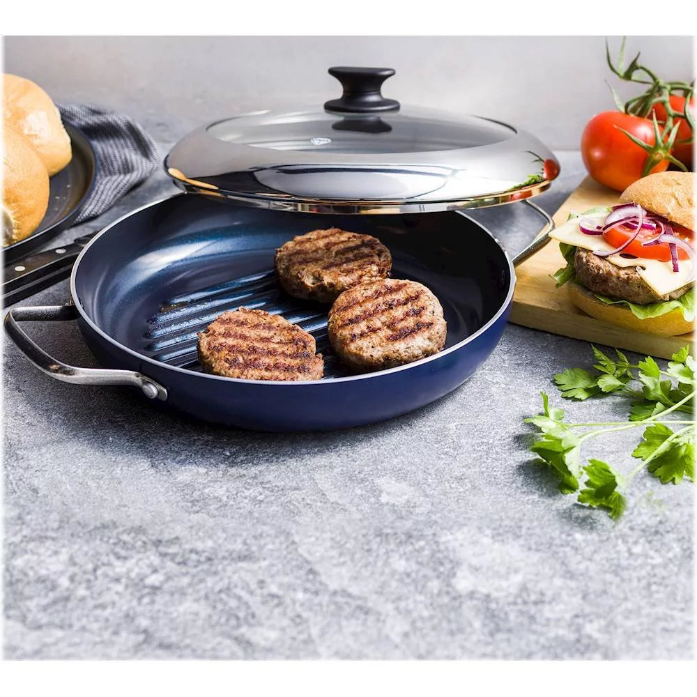Blue Grill Pan J589