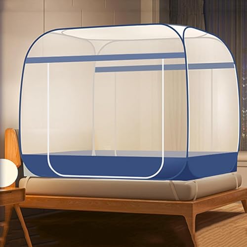 Blue Folding Mosquito Net Tent M7787
