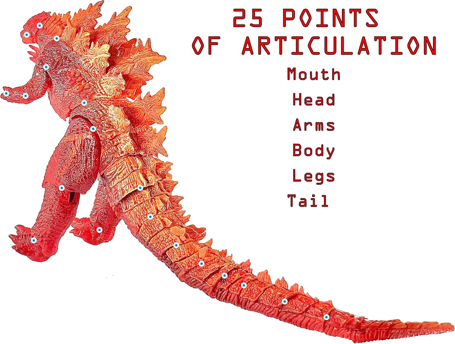 Burning Godzilla Action Figure U361393