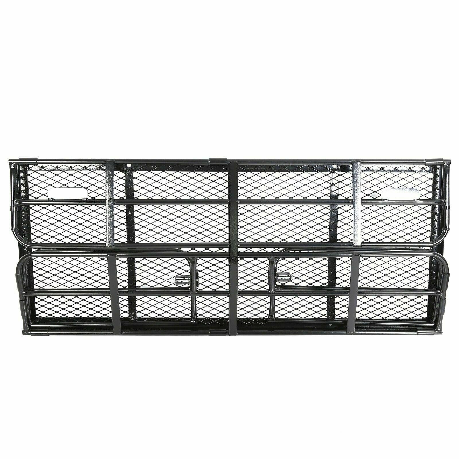 Multifunctional Folding Hitch-Mount Cargo Carrier Basket Luggage Rack U222393