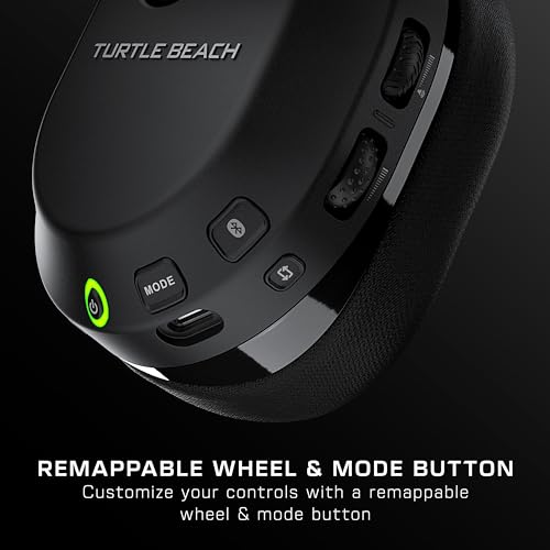 Black Wireless Gaming Headset with 40-Hr Battery and Bluetooth P207