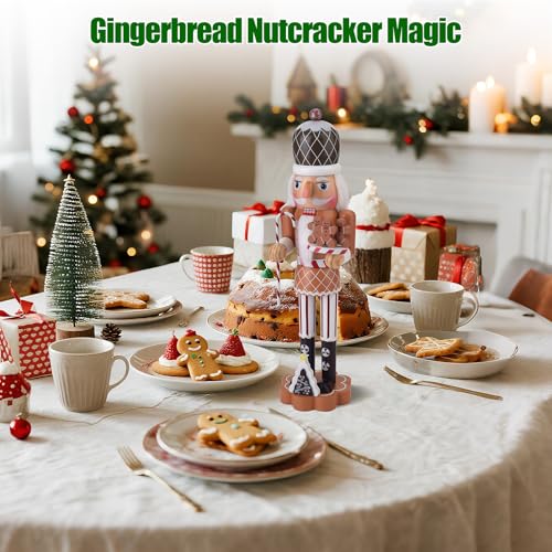 14.4 Inch Wooden Christmas Nutcracker Figure L732035