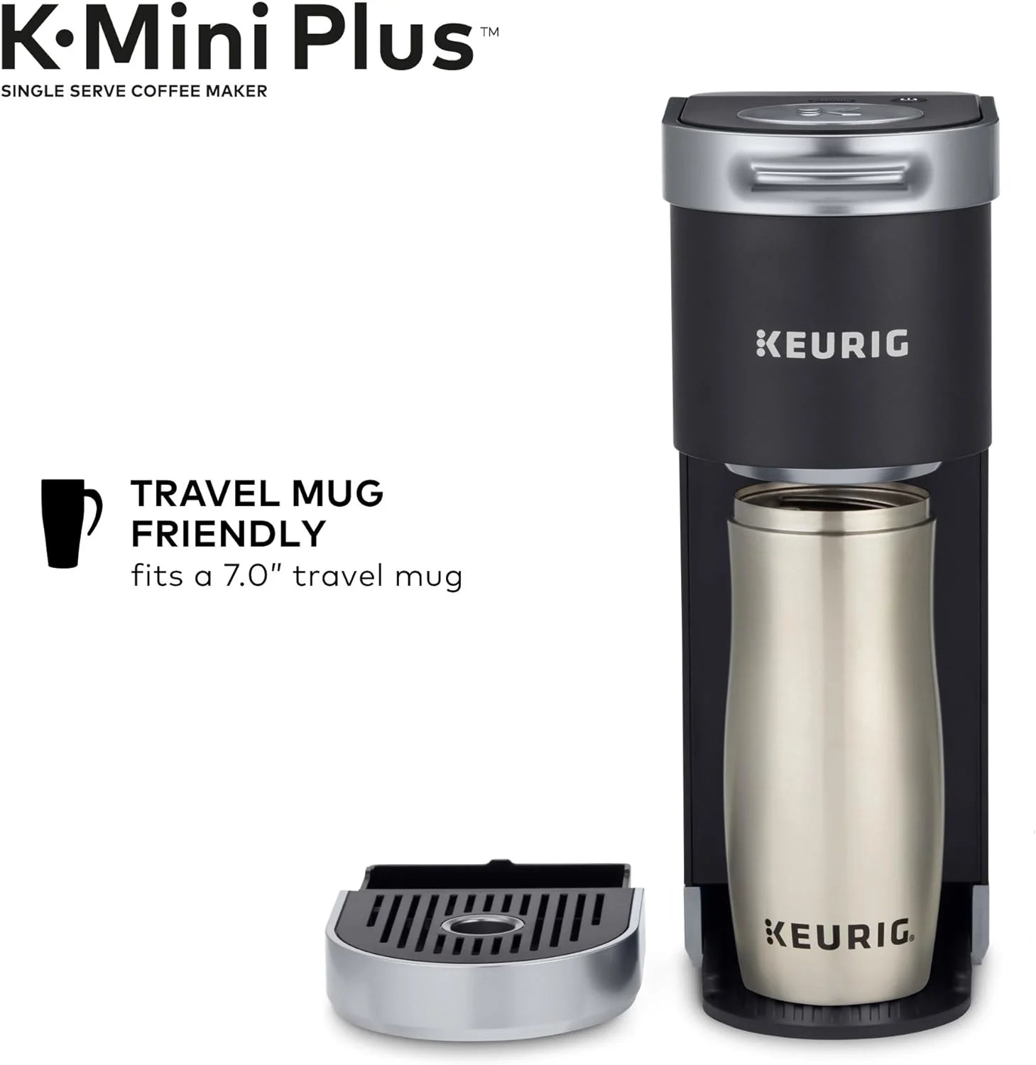 Black Single Serve K-Cup Pod Coffee Maker D9320