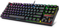 87 Key White Blue Switches Mechanical Keyboard Pack of 2 Z8576