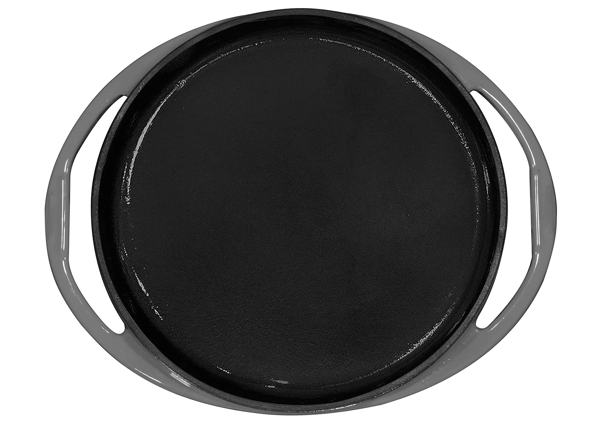 Gray Cast Iron Round Bakeware Pan N503