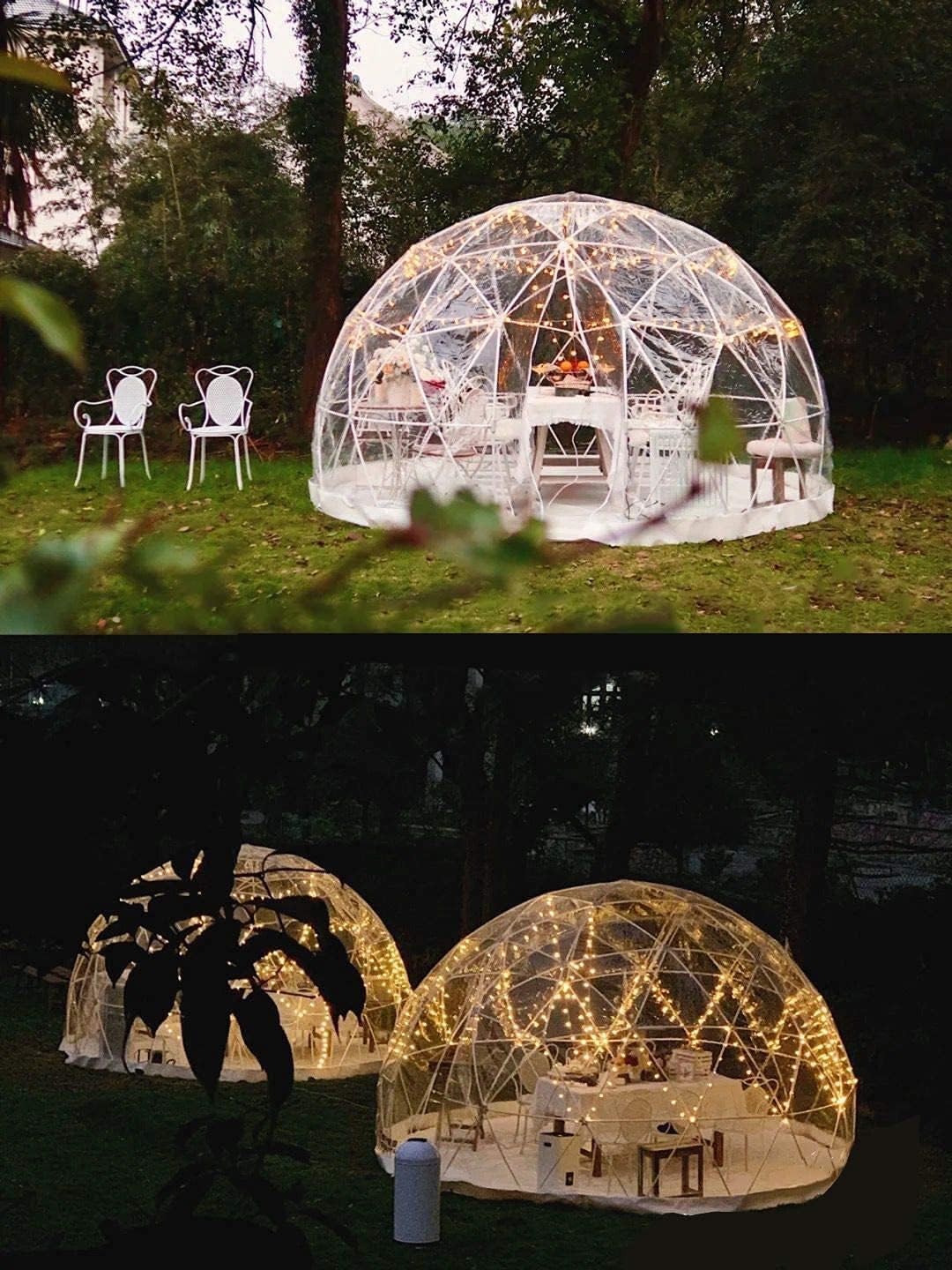 12ft Clear Geodesic Dome Tent A359