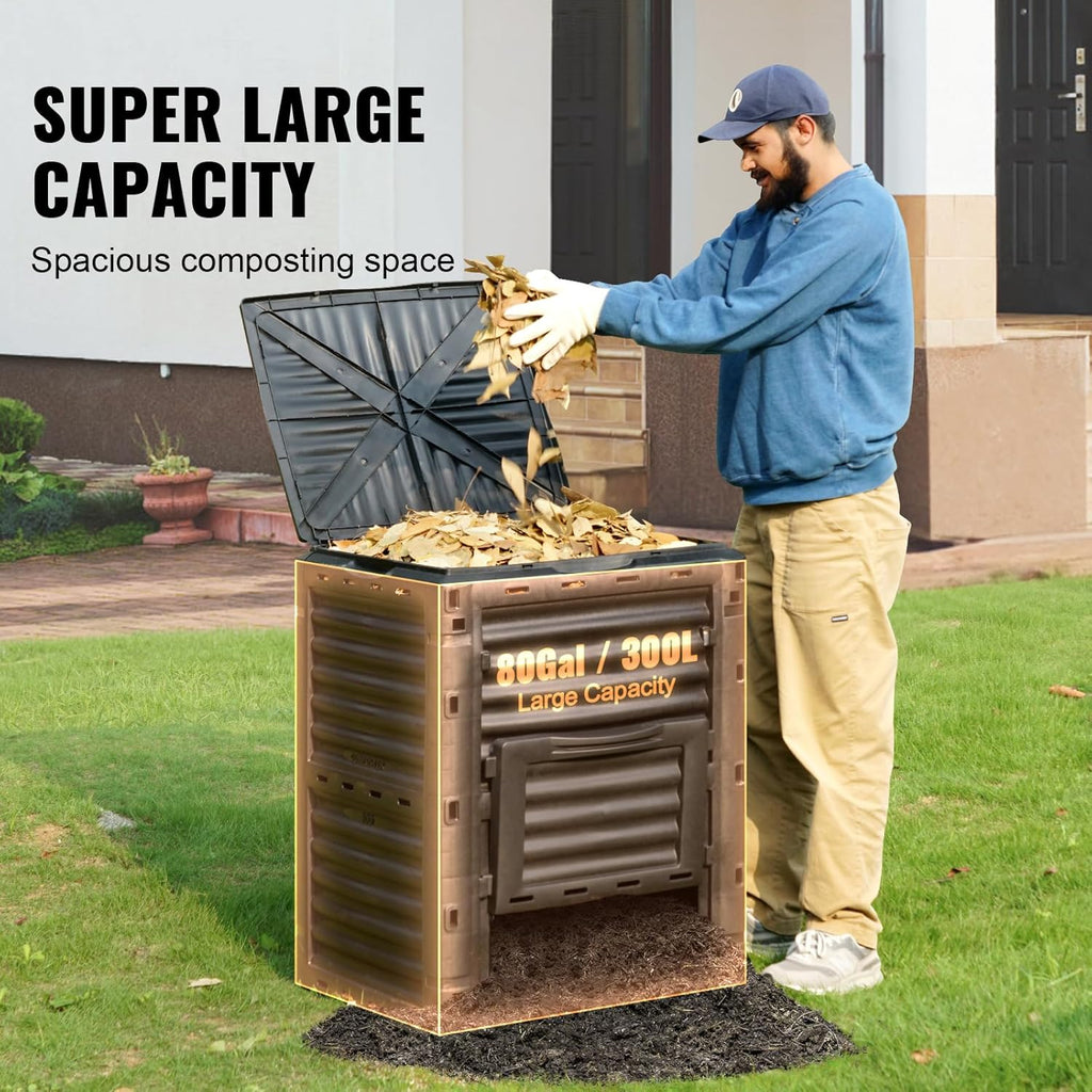 80 Gallon BPA Free Composting Bin K62064