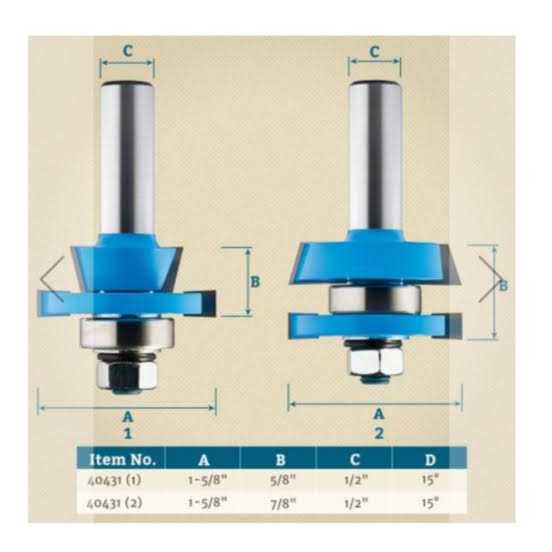 2-pc. Router Bit Set X4645