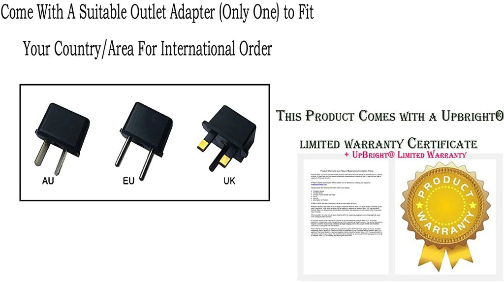 24V AC/DC Adapter Compatible with JBL Bar 3.1 Soundbar Wireless Subwoofer 24VDC 2.7A 65W Power Supply W636462