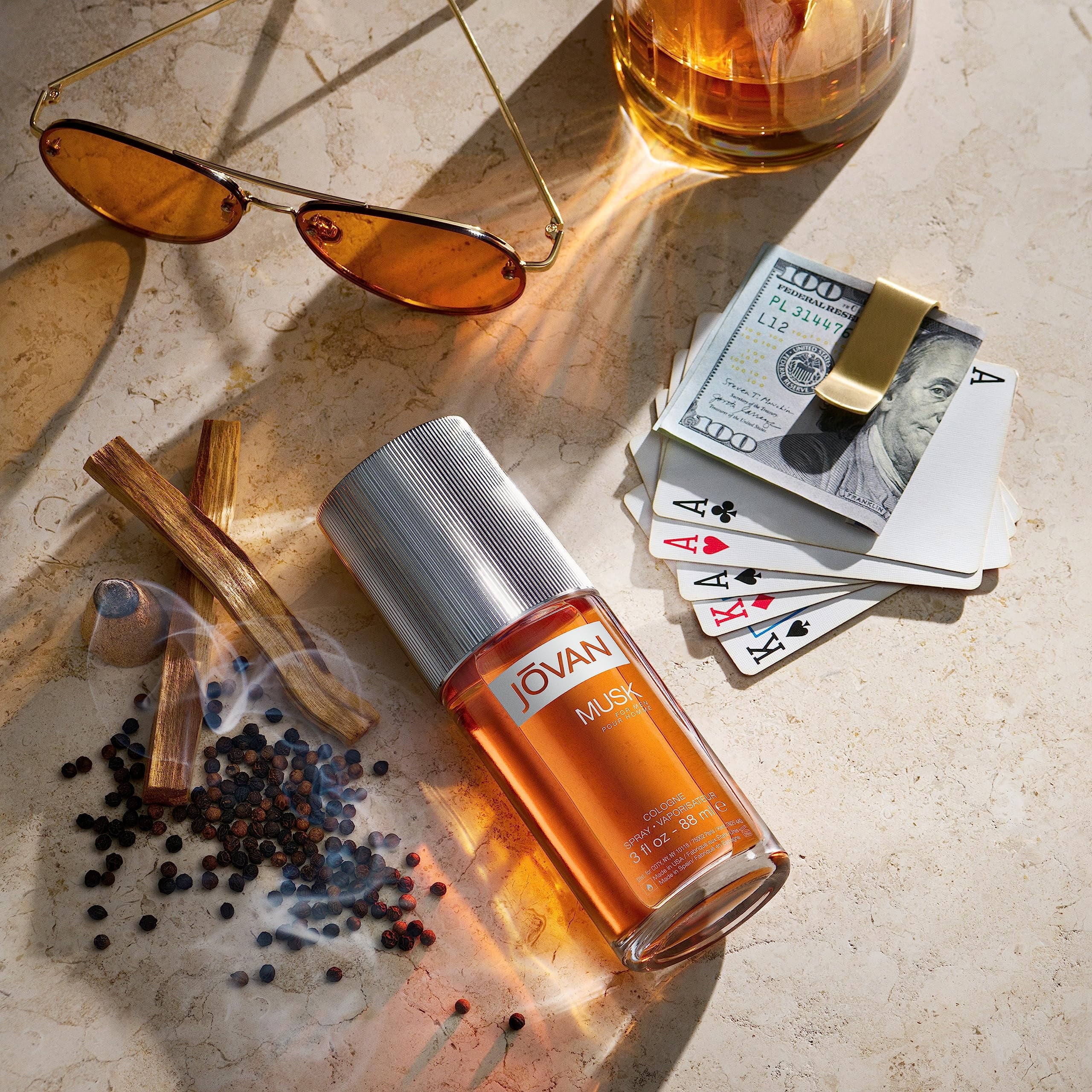 8.0oz Musk Cologne Spray L739465