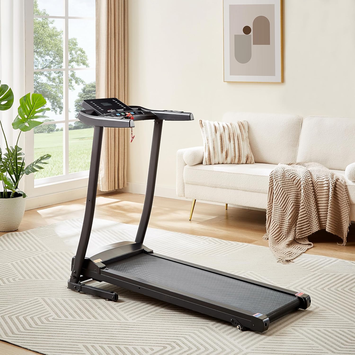2.5 HP Folding Treadmill with 3-Speed Incline Adjustment H24685