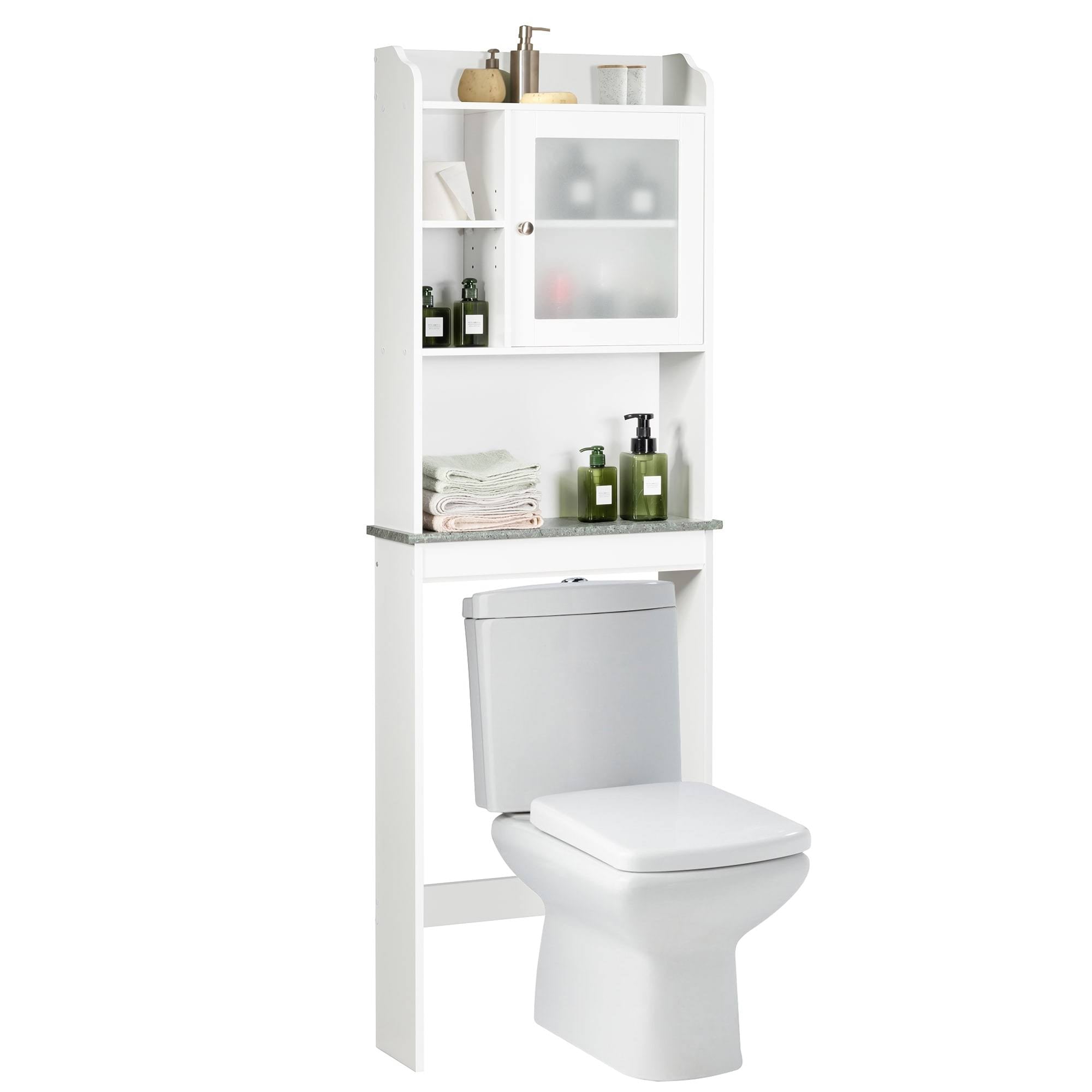 White Over The Toilet Storage Cabinet I5159