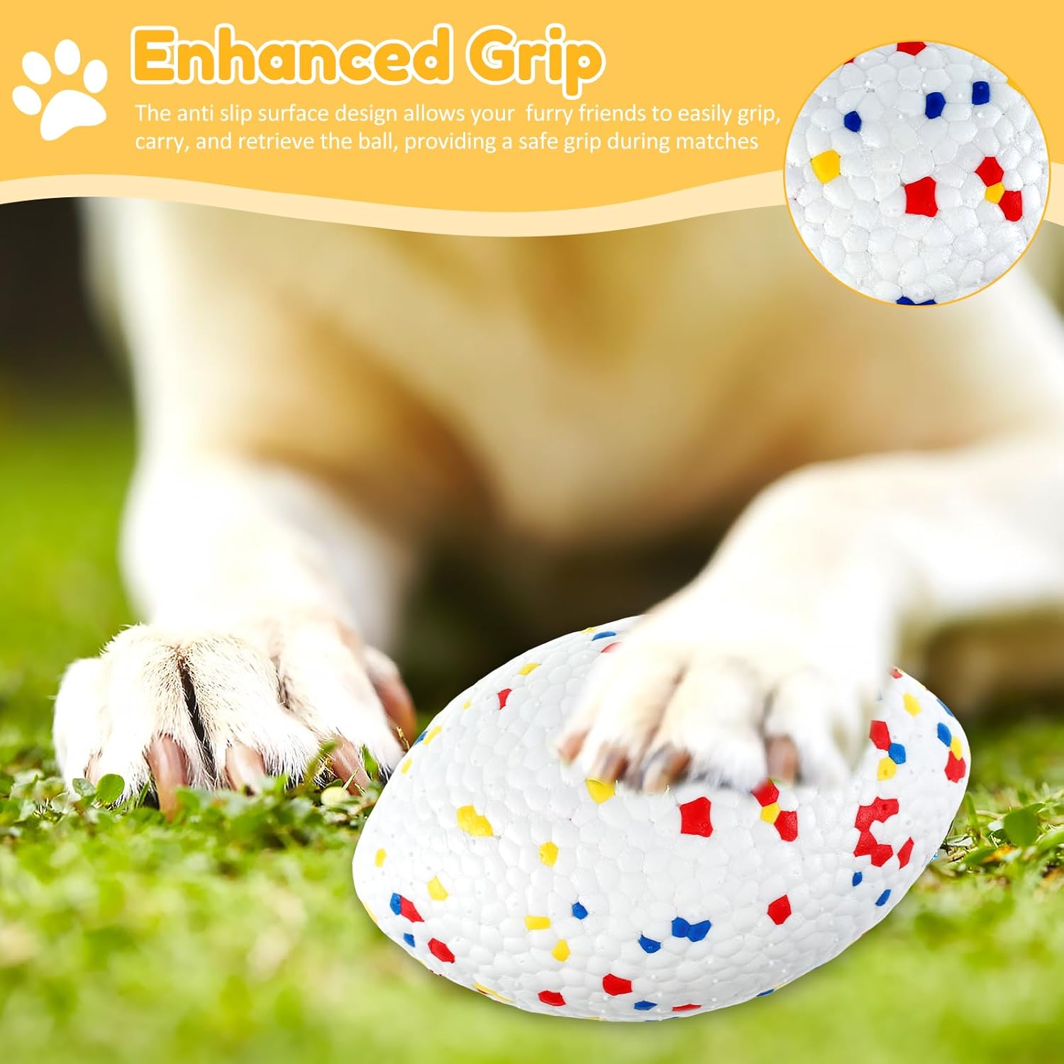 5.5 Inches Durable Dog Balls for Aggressive Chewers F13778