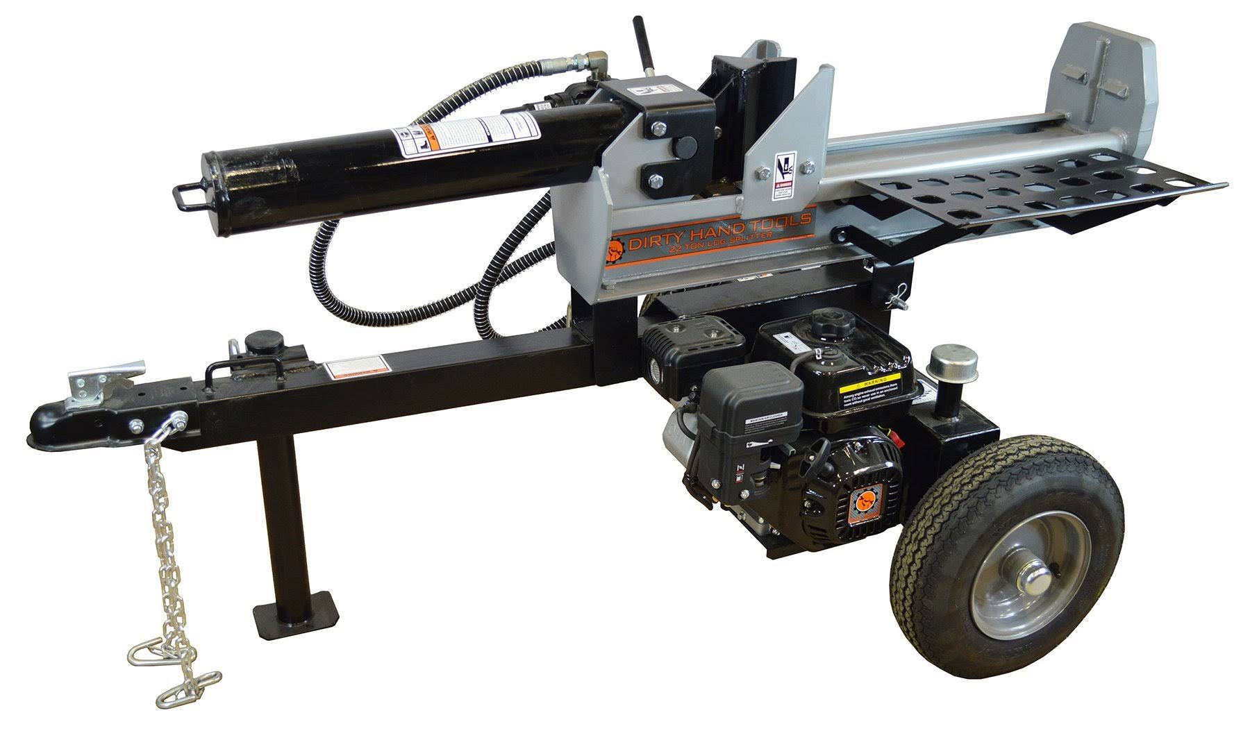 22 Ton Half-Beam Horizontal/Vertical Log Splitter Q56536