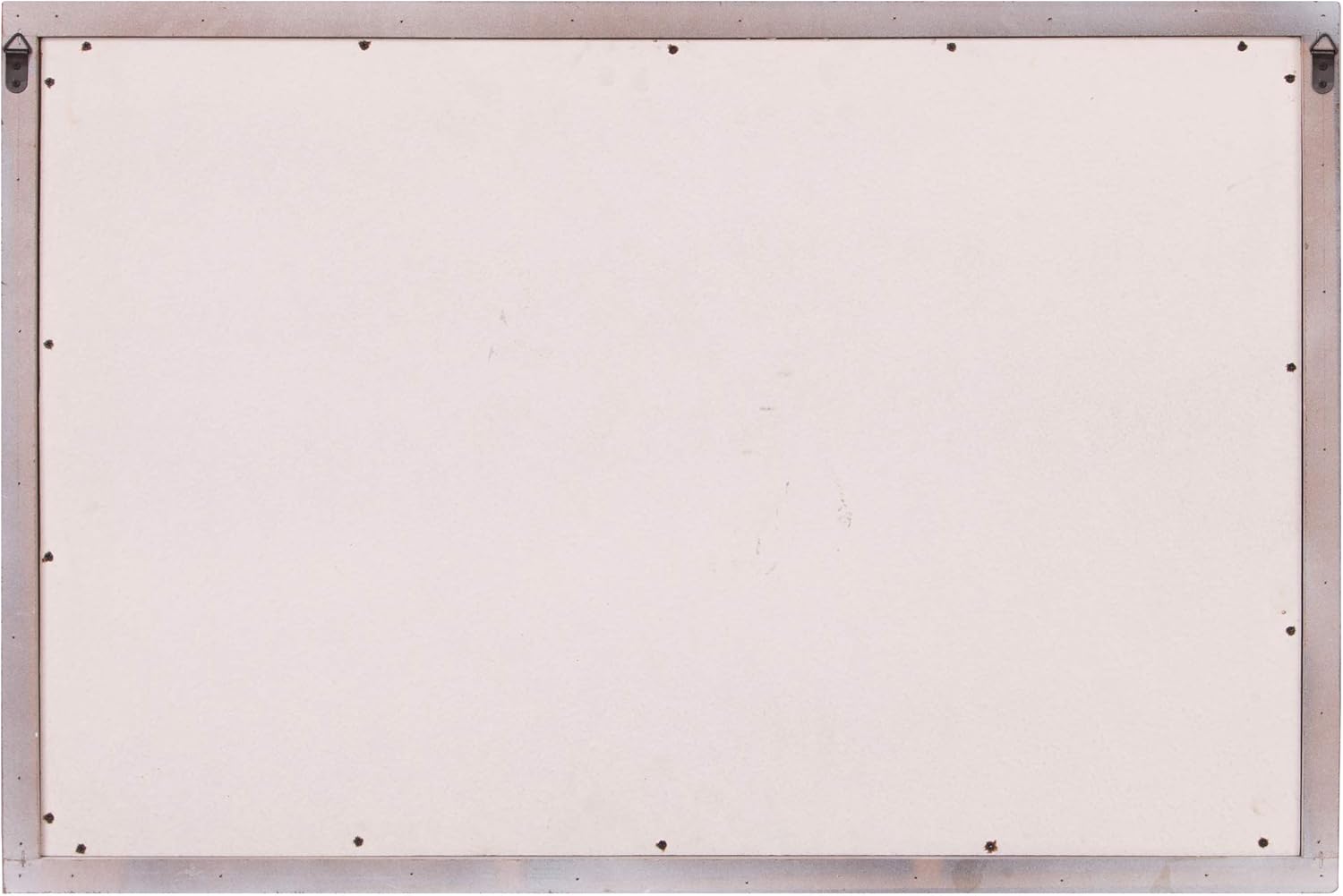 Distressed White Windowpane Wall Accent Mirror U980