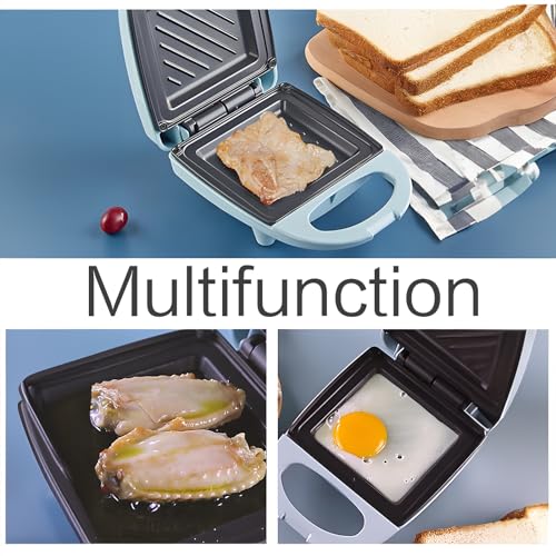 Small Electric Sandwich Maker with Reminder Light T7793