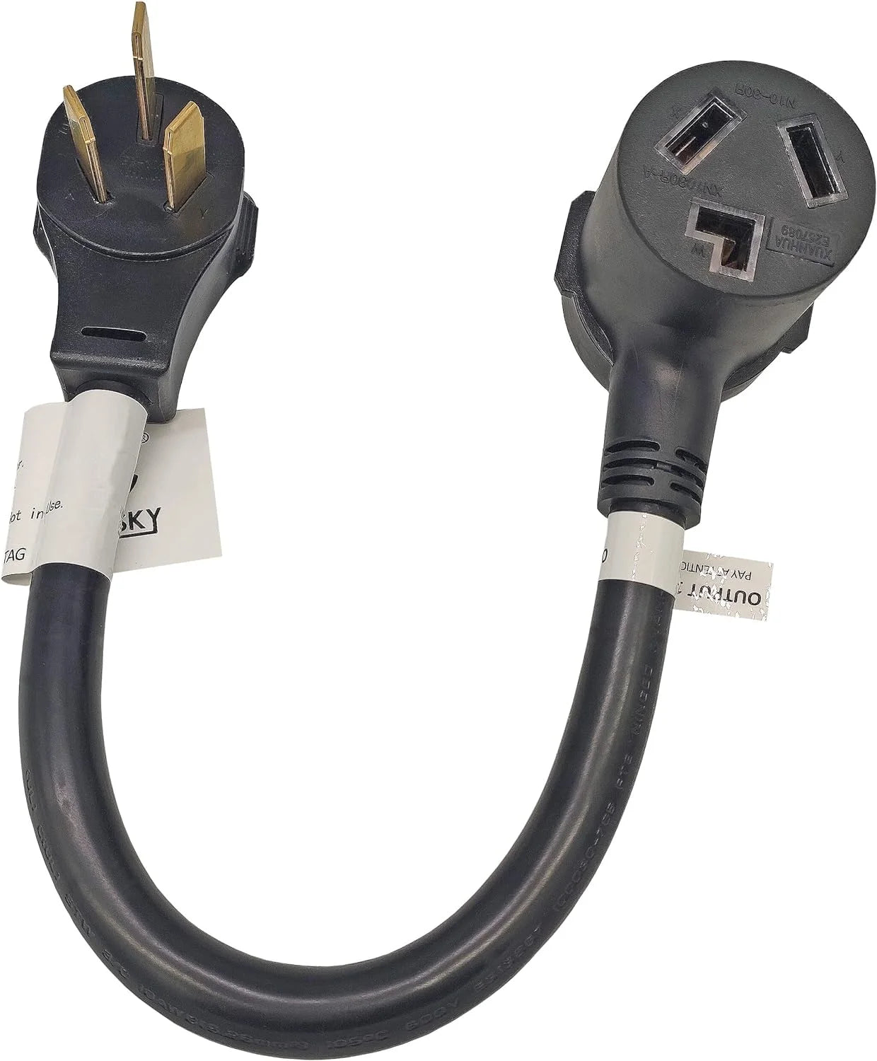 Dryer Plug Adapter Cord NEMA 10-50P to NEMA 10-30R T607884