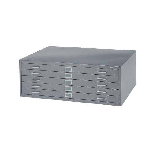 White 5-Drawer Flat File W16737