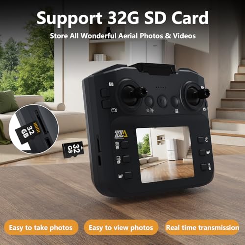 Foldable Drone with Camera and LCD Screen Remote Control V6669