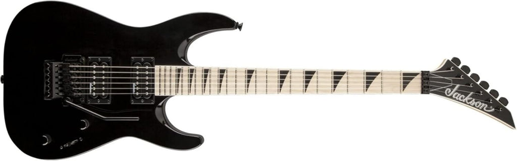 Gloss Black 6-String Electric Guitar with Hardshell Case X653