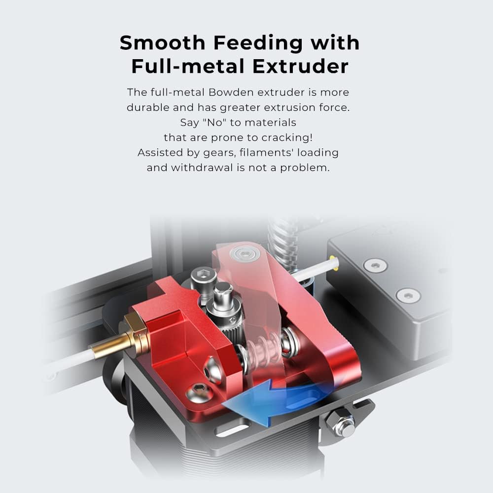 FDM 3D Printer with CR Touch Automatic Leveling Dual Z-axis 32-bit Silent Mainboard F9089