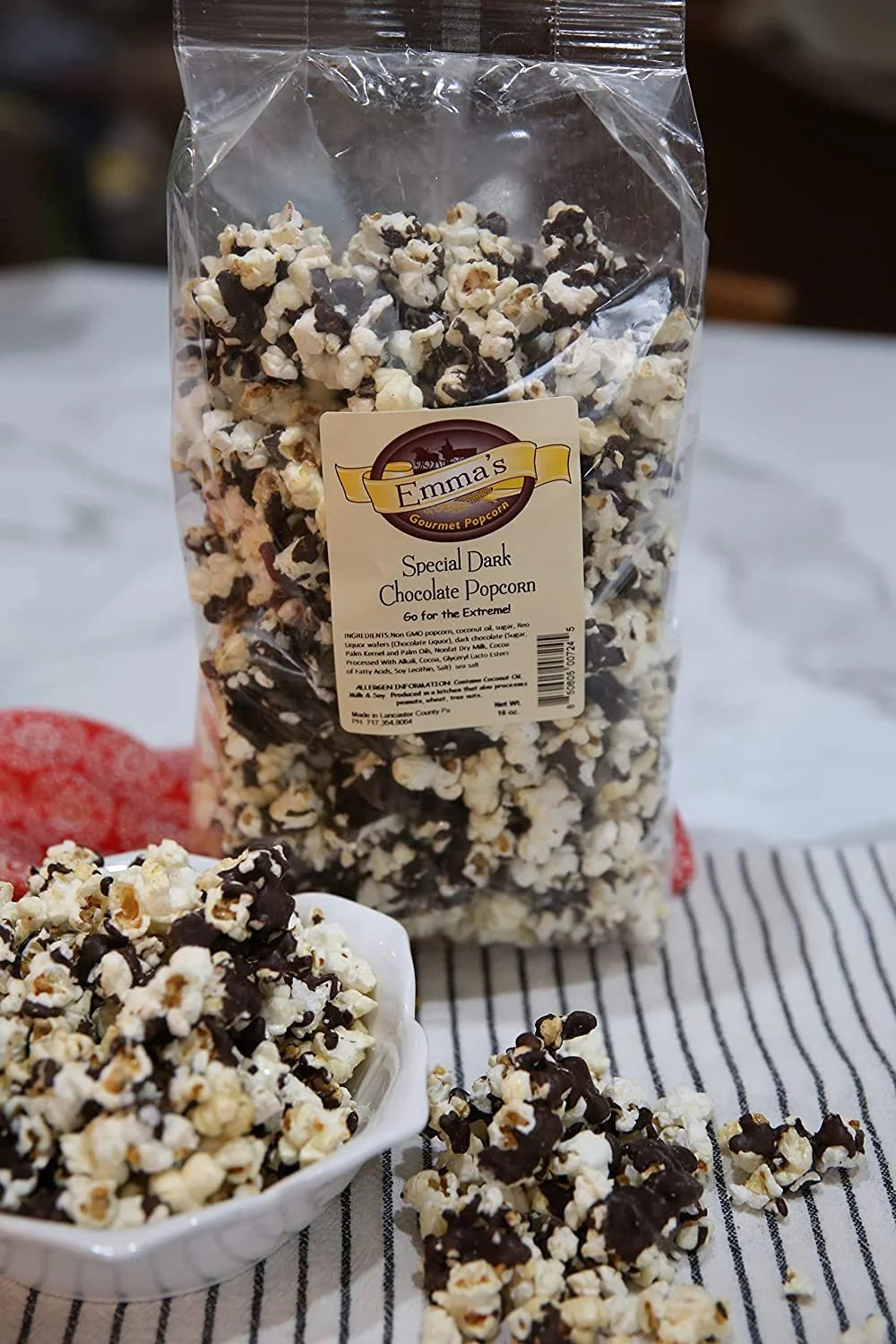 Special Dark Chocolate Popcorn - 16 Oz. Bag S94411