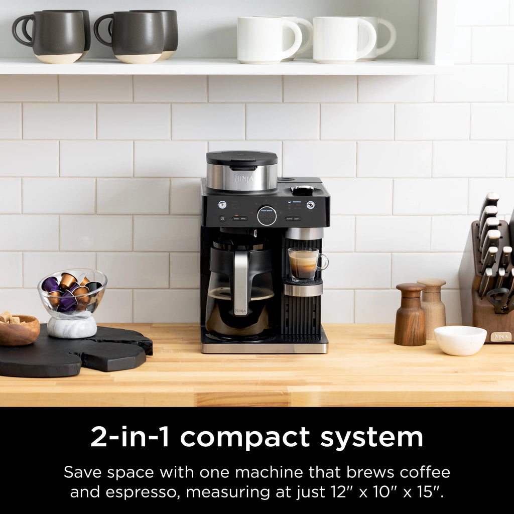 Single-Serve Espresso & Coffee System, Nespresso Capsule Compatible S902631