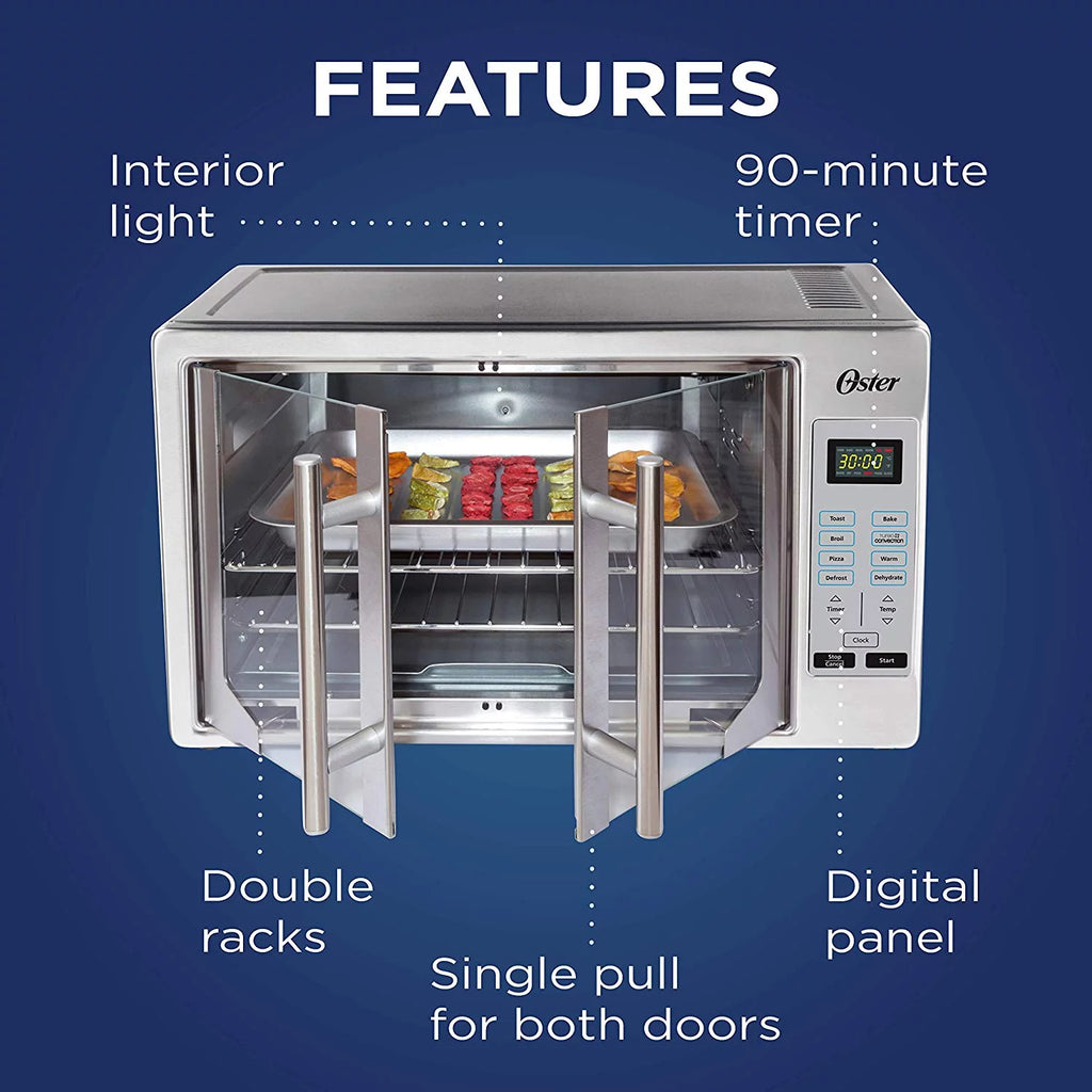 Stainless Steel 10-in-1 Countertop Toaster Oven A50808