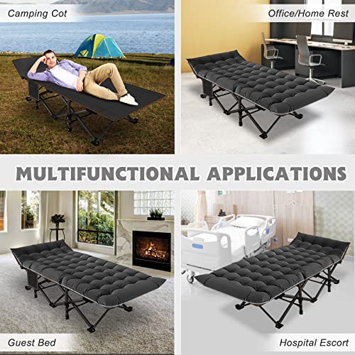 Folding Camping Cot with Carry Bag F66387