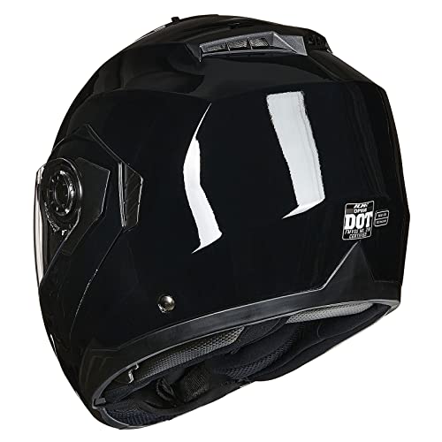 Modular Full Face Motorcycle Helmet with Dual Visor M9017