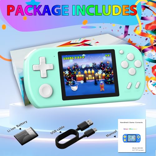 218 Video Games Portable Handheld Gaming Player (Blue) T91703