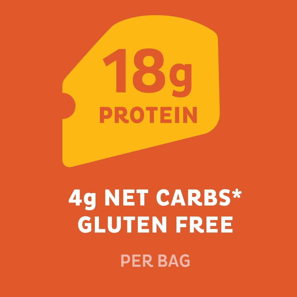 Chocolate Chip Protein Cookie 12 Count & Tortilla Style Protein Chips Nacho Cheese 1.1 Ounce Pack of 12 N76932