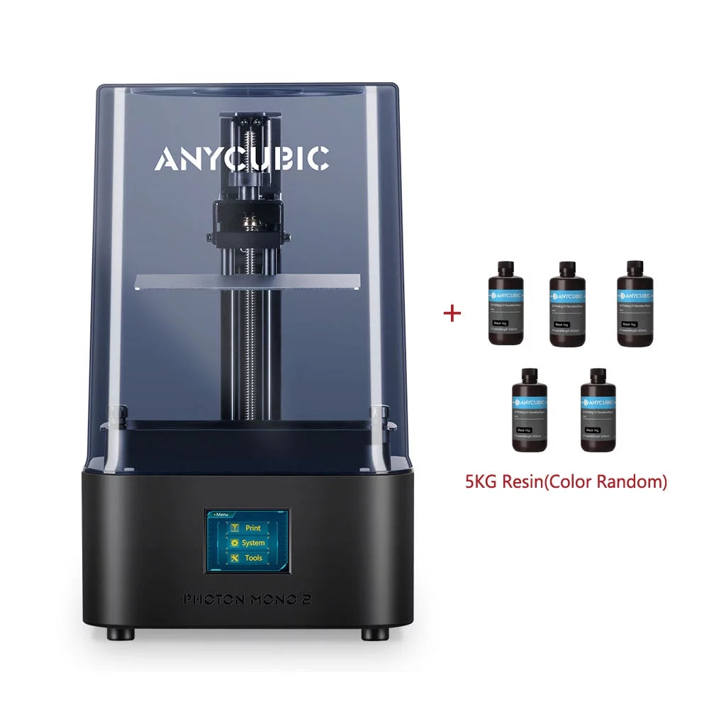 LCD 4K Resin 3D Printer with 5 KG UV Resin H443901