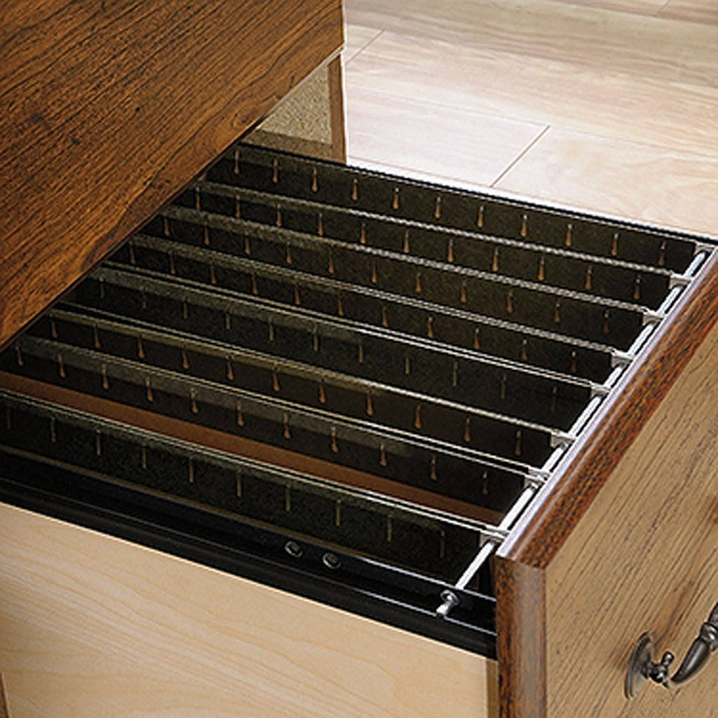 Milled Cherry Computer Desk with Hutch V459766