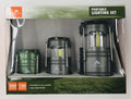 3 Pack AAA & AA Batteries LED Camping Lanterns L97517