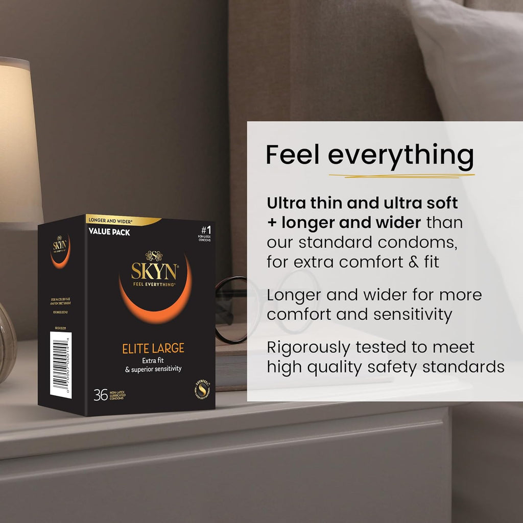 24 Count and 36 Count Large Condoms M621
