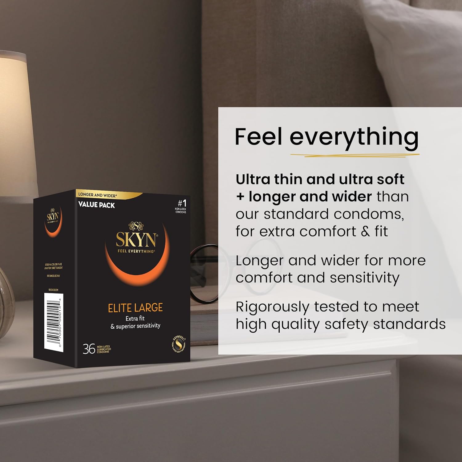 24 Count and 36 Count Large Condoms M621