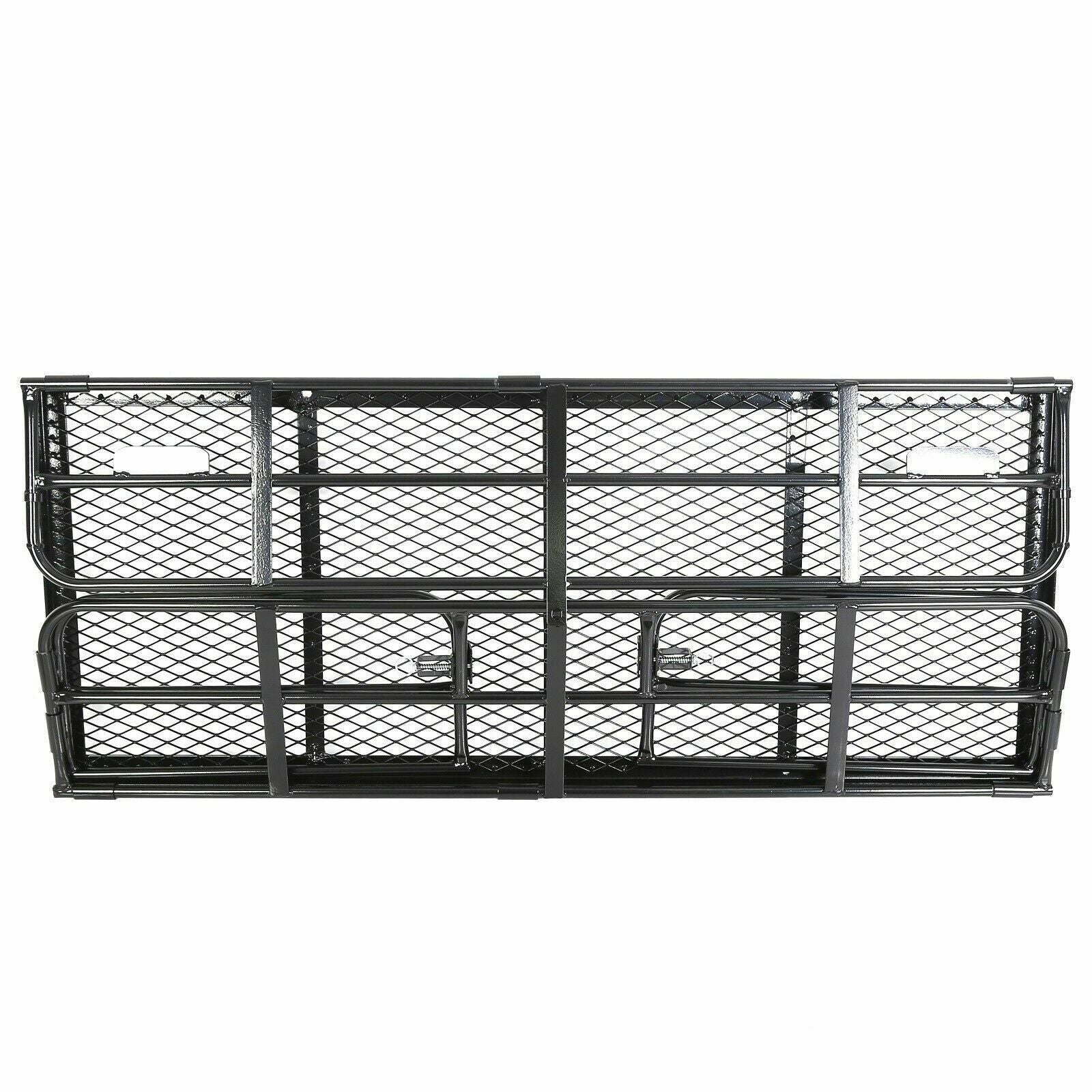 Multifunctional Folding Hitch-Mount Cargo Carrier Basket Luggage Rack U222393
