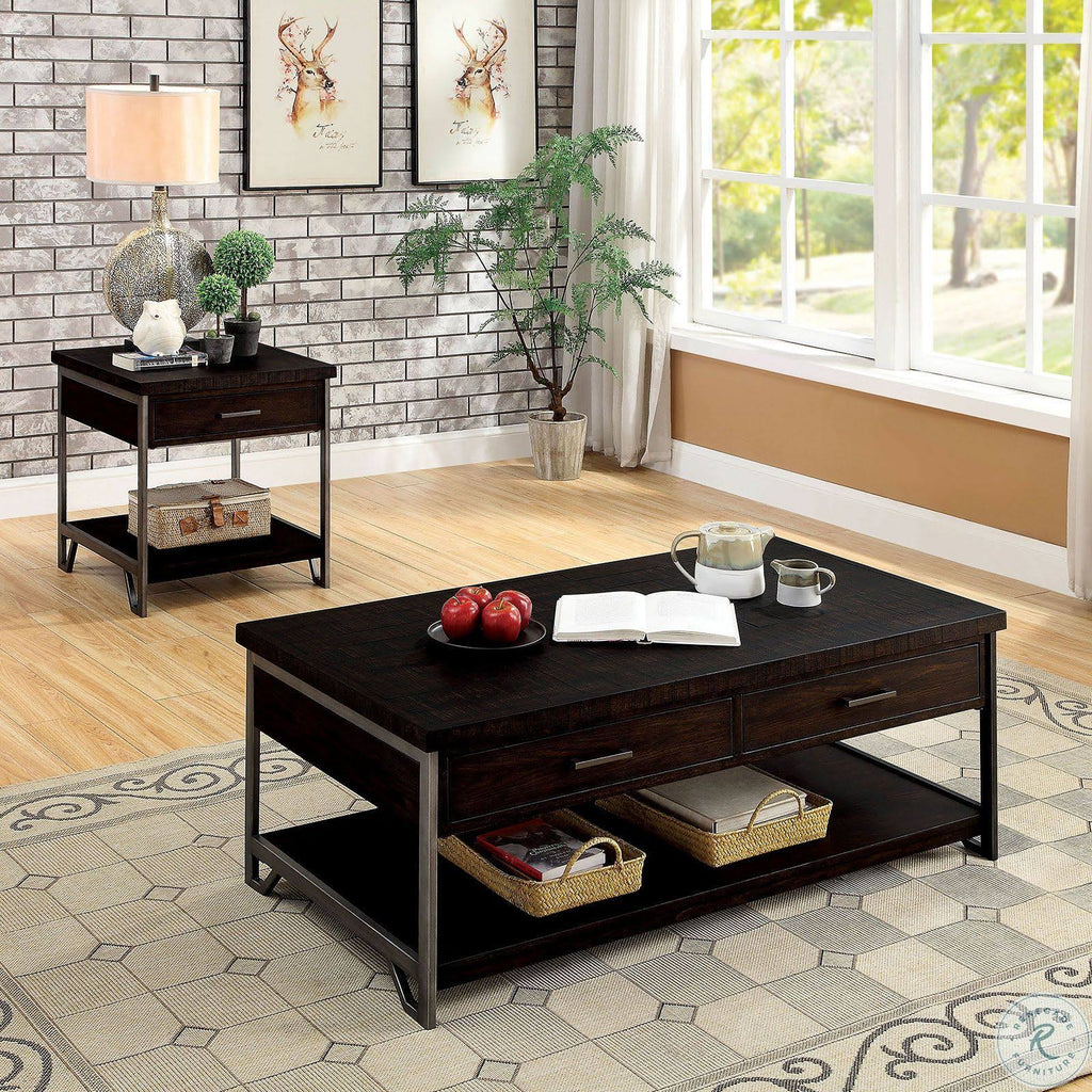 Dark Oak Coffee Table S60918