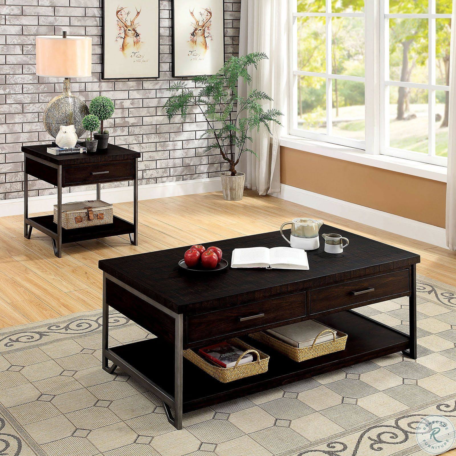 Dark Oak Coffee Table S60918
