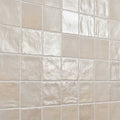 4 x 4 Satin Finish Handmade Look Wall Tile Y5286