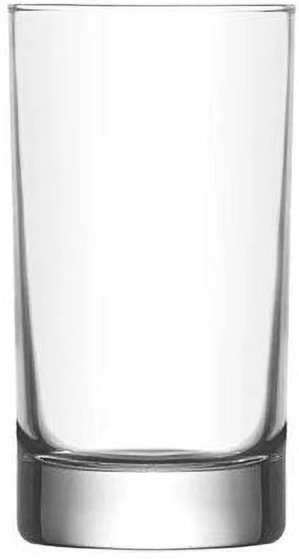 Clear 5 Ounce Juice Glasses Set of 6 D1616