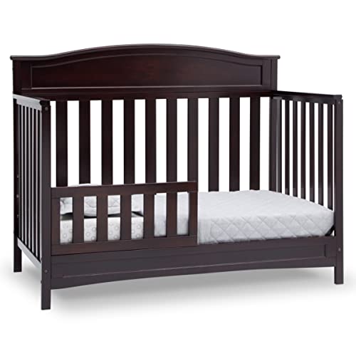 White 4-in-1 Convertible Baby Crib W960