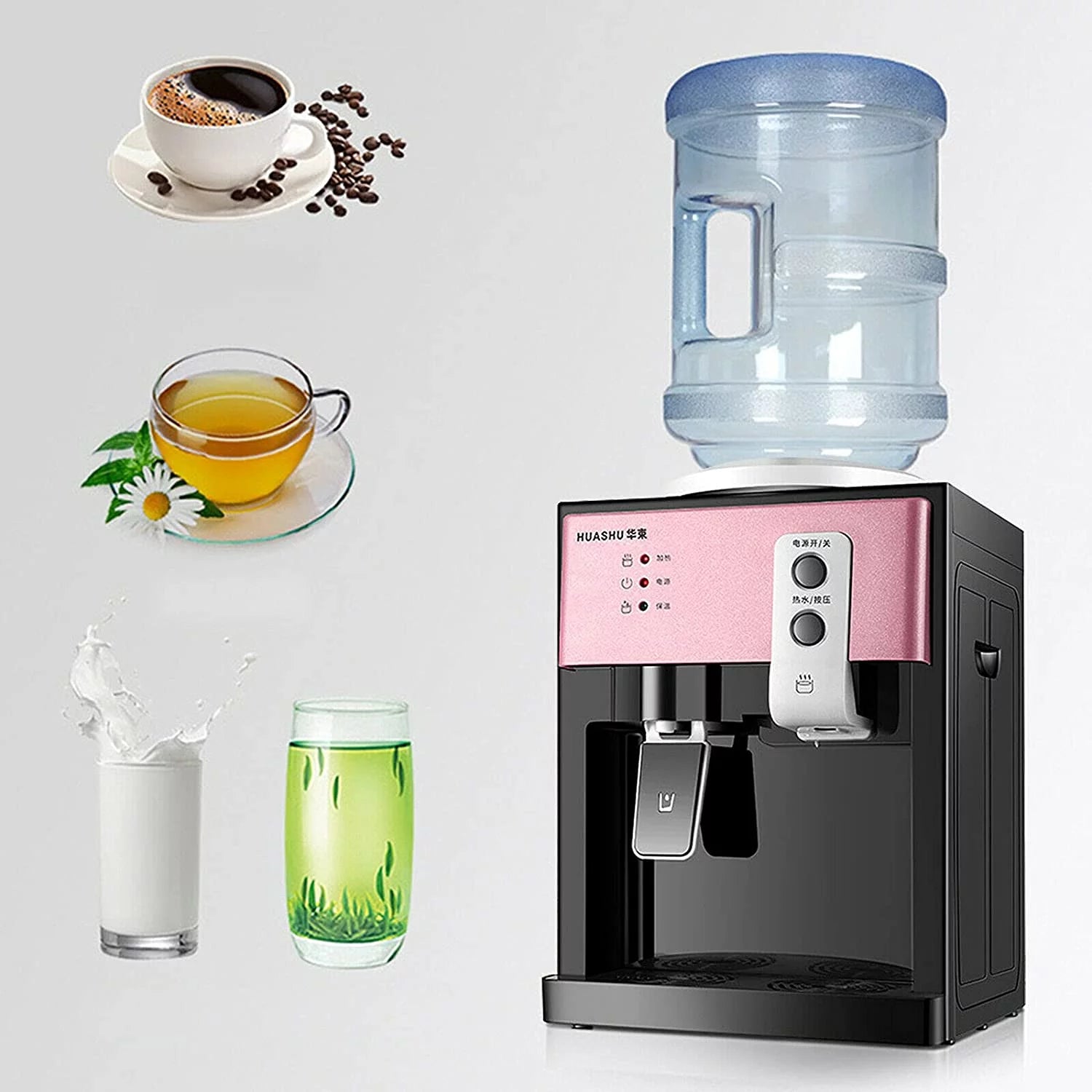 Electric Desktop Water Cooler Dispenser Hot&Cold I2125