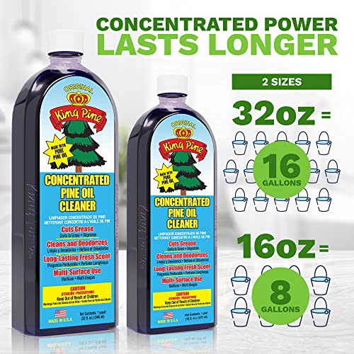 Concentrated Pine Oil Multi-Surface Cleaner, Original Black, 16 Fl Oz X28115
